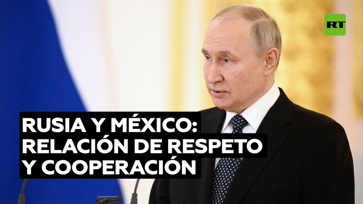 Putin destaca la cooperación y el comercio entre Rusia y México El presidente ruso, Vladímir Putin, destacó la larga relación, de más de 130 años, entre Rusia y México, basada en el respeto y la cooperación mutua.