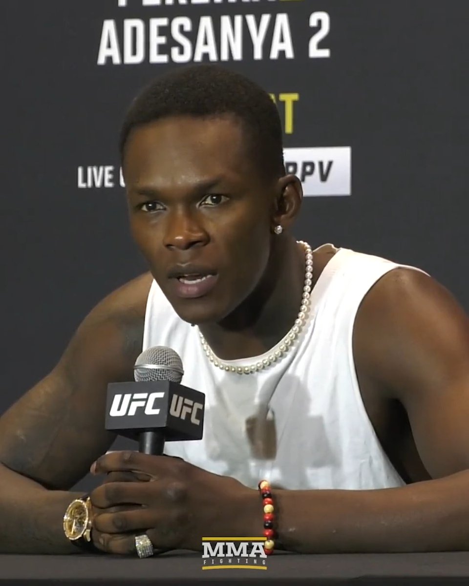 Israel Adesanya feels being "down three" fights against Alex Pereira has provided his "'8 Mile' moment" 🎤 #UFC287 "You get one shot. Do not miss your chance to blow. This opportunity comes once in a lifetime."