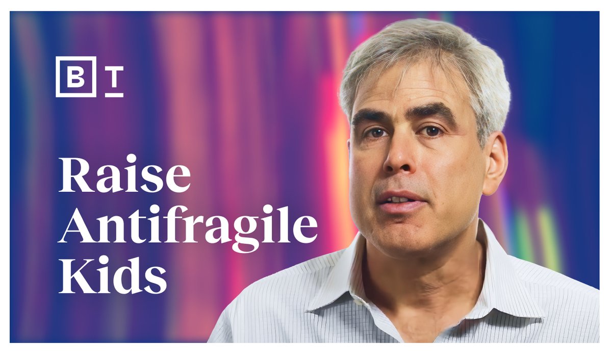 Want antifragile kids? Get out of their way. NYU Professor Jonathan Haidt explains why kids born after 1995 are more anxious and depressed.