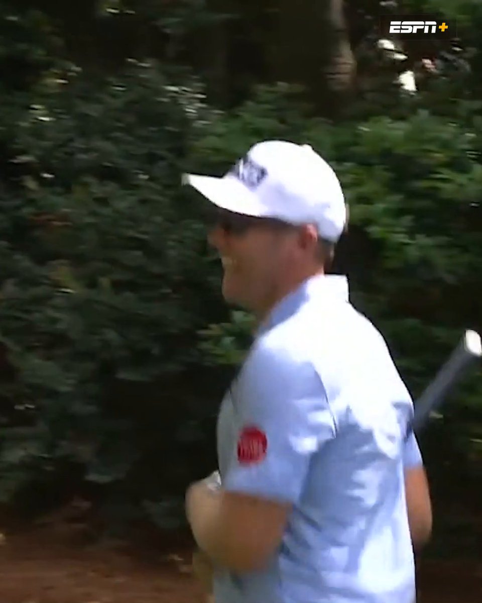 BACK-TO-BACK ACES FOR SEAMUS POWERS 😱 That's just the third time that's happened in the history of the Par 3 Contest. #TheMasters