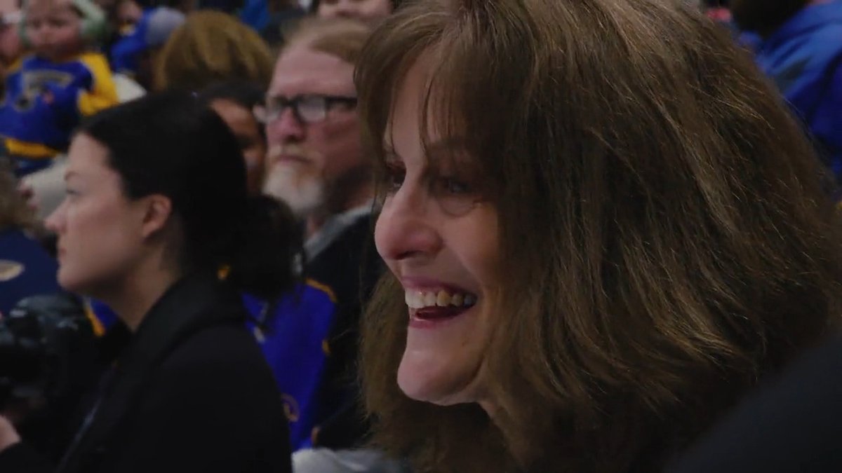 Your son only makes his NHL debut once. And we had Matthew Kessel's parents, Tom and Leila, mic'd up for the special moment. #stlblues