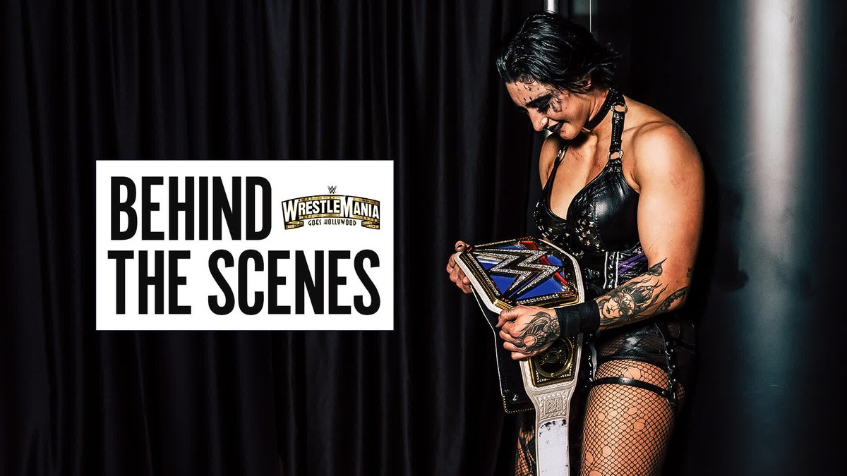 Go behind the scenes at #WrestleMania 39!