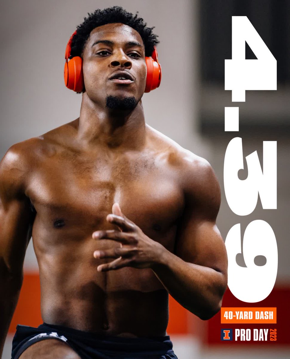 Flying up NFL Draft boards. 4.39 » Devon Witherspoon #famILLy // #HTTO // #Illini