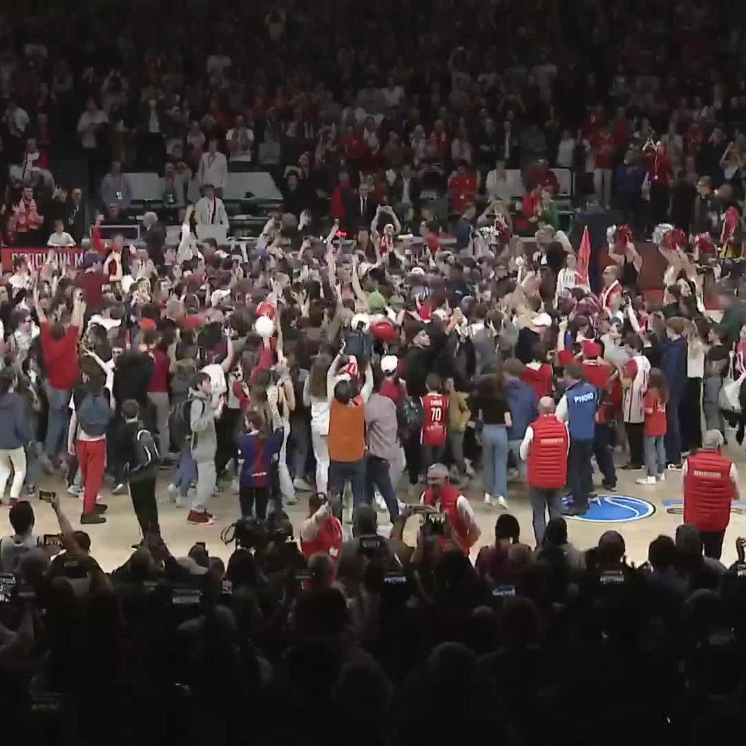 The scenes in Cholet. ❤️😍 #FIBAEuropeCup x Cholet Basket