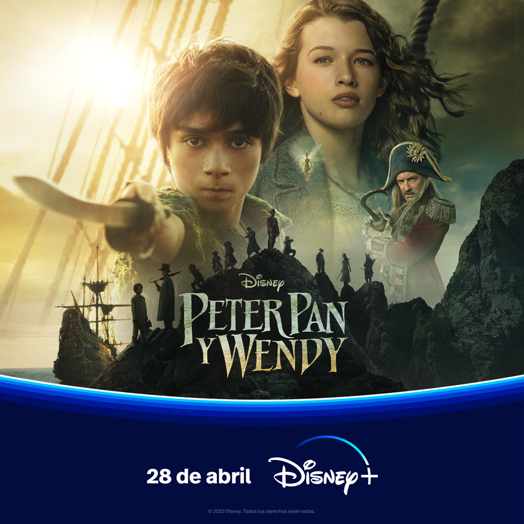 Una aventura con mucha magia. #PeterPanYWendy, estreno 28 de abril en #DisneyPlus.