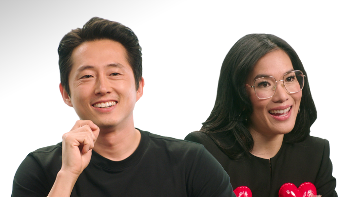 Steven Yeun &amp; Ali Wong tell you everything you need to know about their new series BEEF in 15 seconds