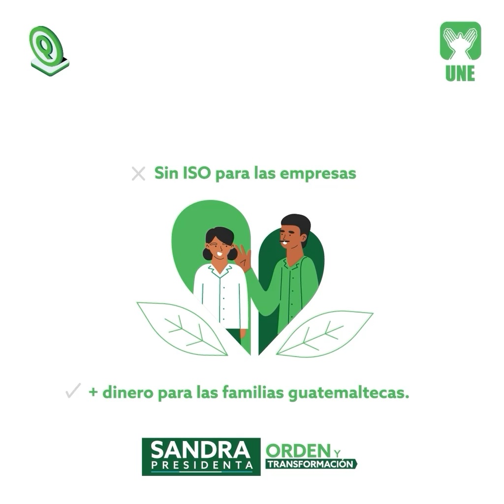 En mi gobierno, el dinero llegará a la mesa de cada familia. 👨👩👧👦 Con el Bono de Semana Santa recibirás un apoyo extra para que tu dinero rinda más. 💸 💚👍 #SandraPresidenta