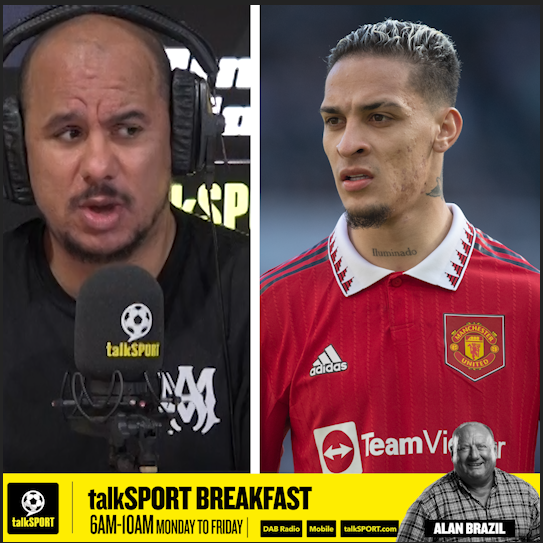🙄 “I had player cam on him, last night. He has got 0 assists because of how he plays!” 🇧🇷 “There was a time he took himself on yesterday! I’d swap him for a Valencia!” Gabby’s still NOT having Antony at #MUFC.