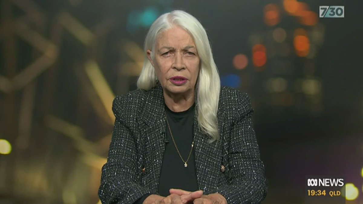 “[Dutton] couldn't be further from the truth and I deeply resent that deceitful opinion that he's expressed.” – Prof Marcia Langton. #abc730 #auspol