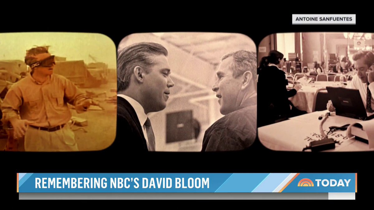 We’re remembering NBC’s David Bloom on 20th anniversary of his death. Peter Alexander sat down with his family and his daughters are sharing moments seared in their memories about their father, including some of his last words to them.