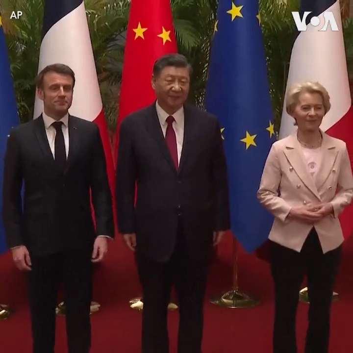 法国总统马克龙与欧盟委员会主席冯德莱恩6日在北京与中国国家主席习近平会面。这次访问被看作是要显示欧洲团结一致支持乌克兰。马克龙呼吁习近平敦促俄罗斯恢复理性并且让各方回到谈判桌前。中国声称在俄罗斯入侵乌克兰的问题上保持中立,但同时给予普京外交支持并散布俄罗斯对入侵所制造的借口。