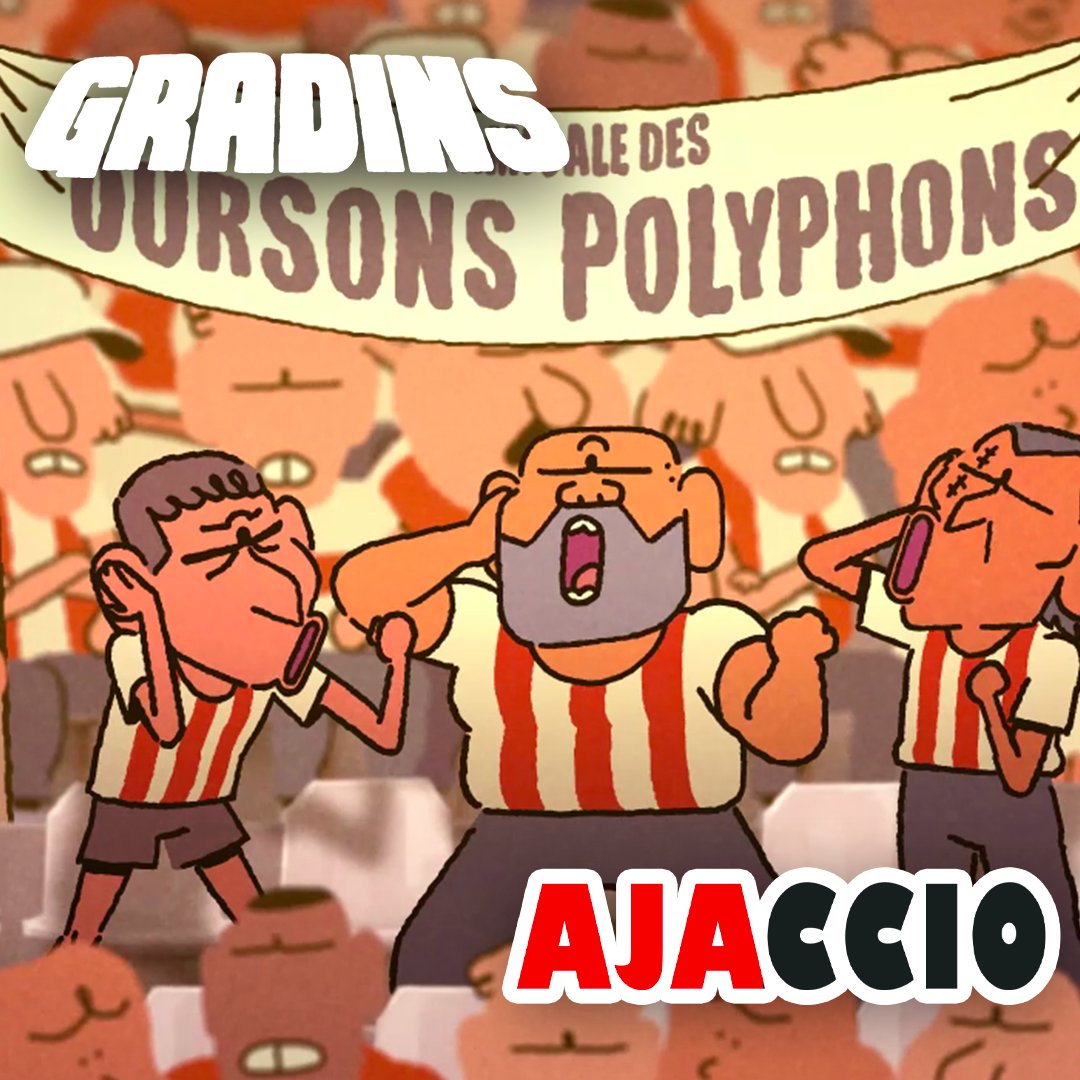 Gradins - épisode 8 : Le retour de la poésie corse en Ligue 1. (cc AC Ajaccio)