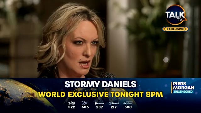 Stormy Daniels tells Piers Morgan that every one in 10 messages she receives is a death threat. "These people are using their actual phone numbers and actual email accounts." Watch this world exclusive at 8pm. Piers Morgan | Stormy Daniels | Talk | #PMU