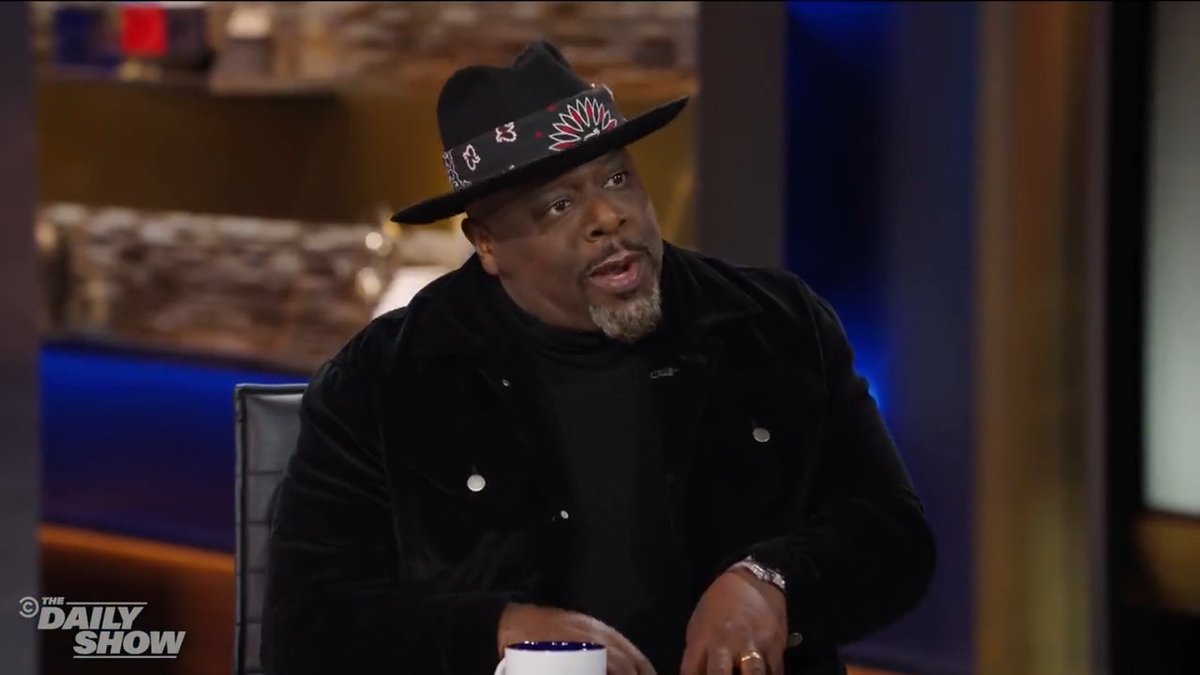 "You do want growth in your neighborhood, but you want to do that without losing the culture." CedricTheEntertainer on gentrification
