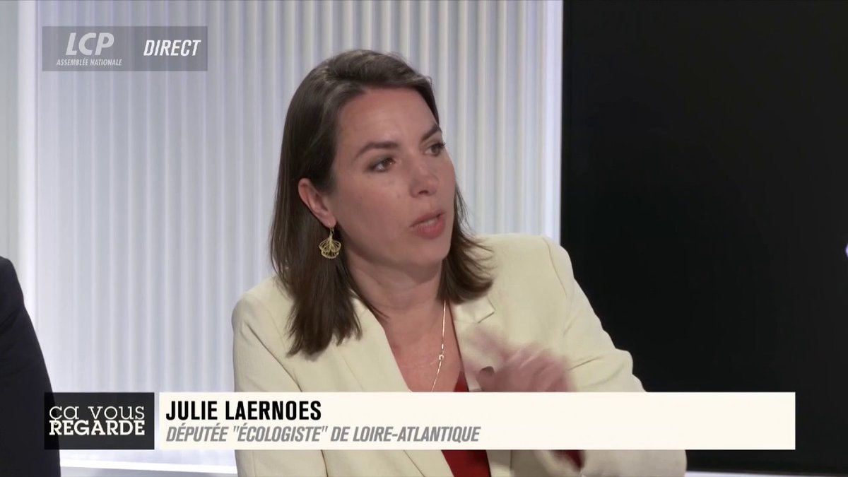 "Il y a deux choses qui peuvent mettre fin à la vie sur terre : le réchauffement climatique et le nucléaire ! Croire que l'une va sauver l'autre relève de l'imposture", juge Julie Laernoes. #Nucléaire #CVR