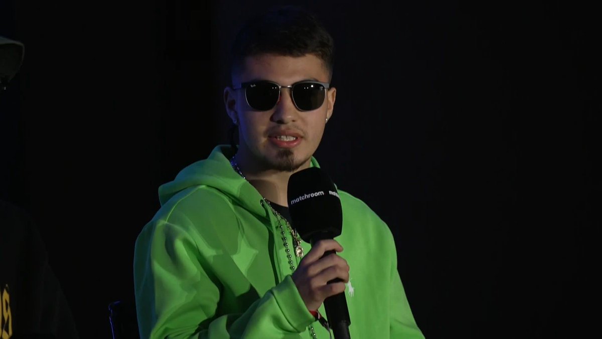 🗣️ “Saturday night... You'll see me at the next level!” - @panteritamtz111 Watch the #RodriguezGonzalez plus undercard presser live: