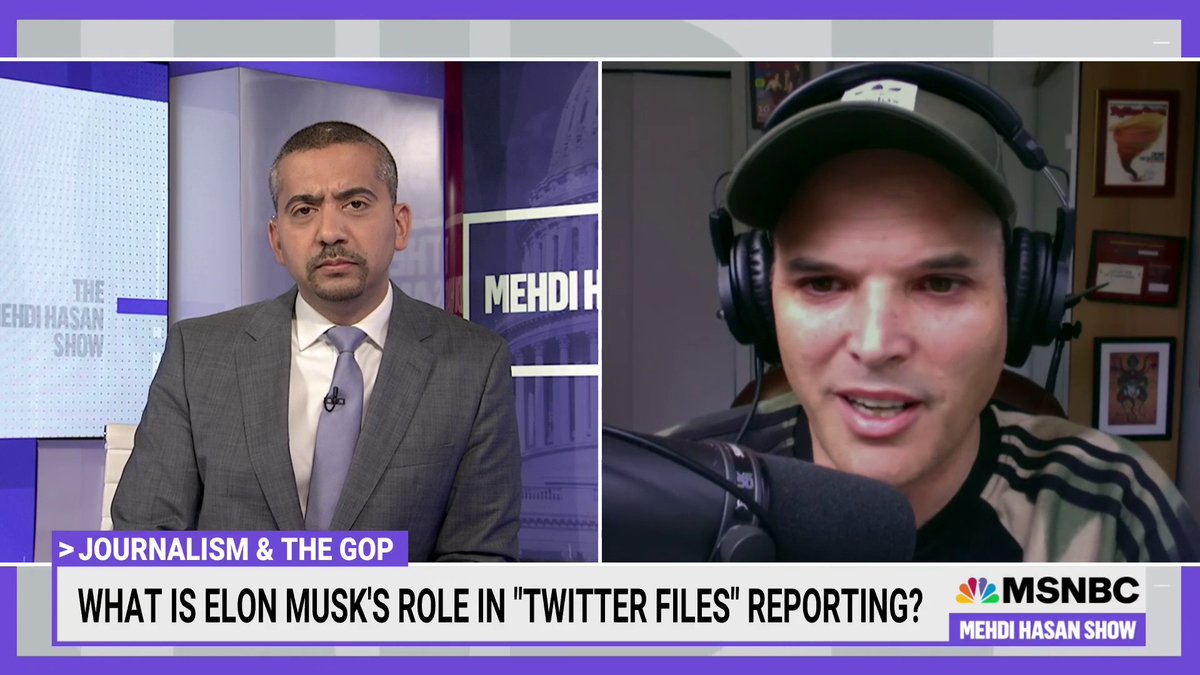 Nearly two weeks ago, Matt Taibbi challenged me on Twitter to invite him onto my show to discuss Elon Musk working with the Indian government to censor speech online. Today, he came on the show... and refused to talk about it or criticize Musk. Preview: