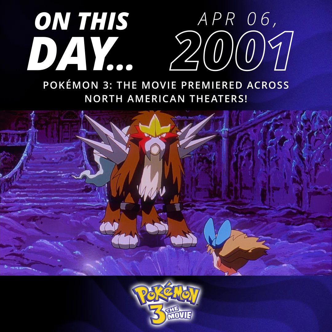 A little girl’s dream world turns into a nightmarish reality by the mysterious and unstoppable Unown in Pokémon 3: The Movie, released on this day in 2001! Drop us a ✋ below if you remember watching this movie!