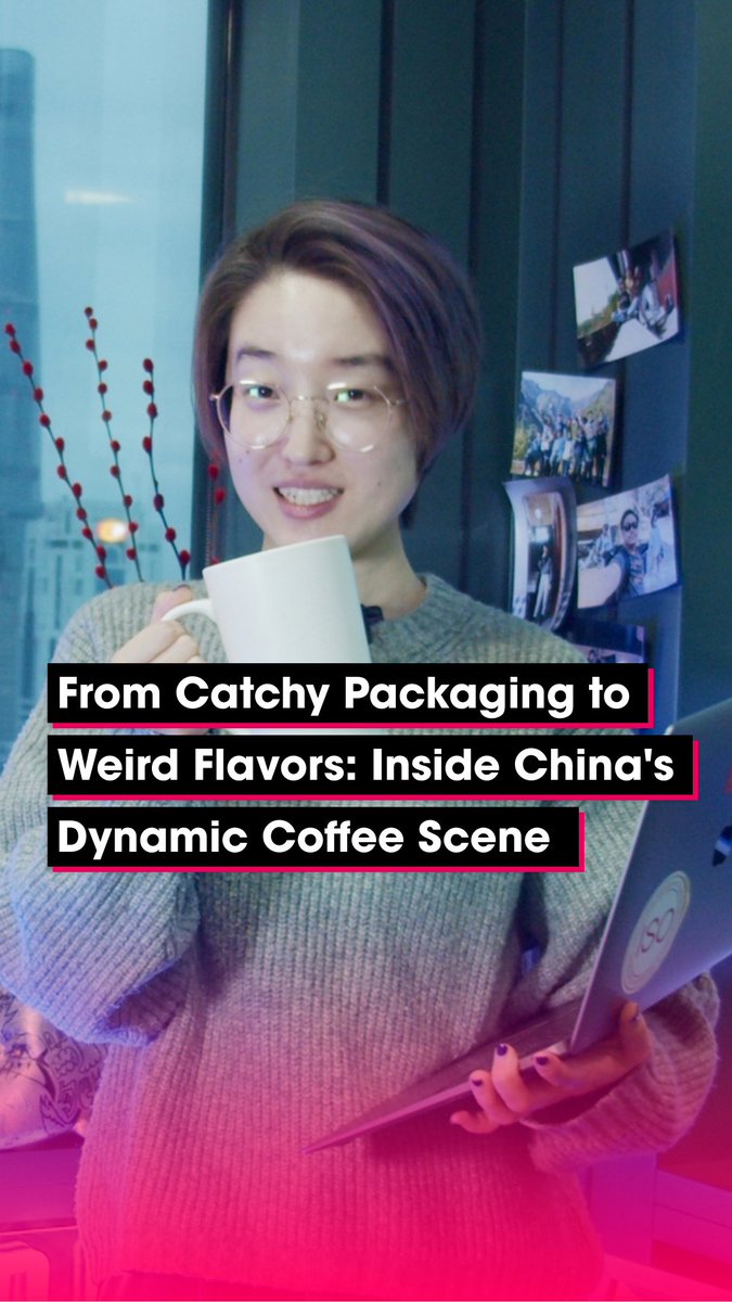 Did you know Shanghai is the city with the most #coffee shops in the world? China's coffee market is fiercely competitive with new cafes opening every day. To stand out, cafes must have catchy packaging and offer unique and sometimes unusual flavors.