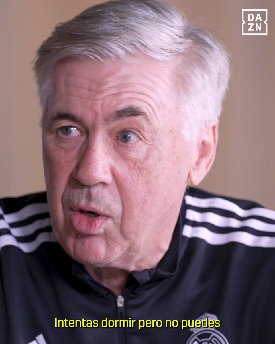 "Las sensaciones son siempre las mismas, siempre han sido las mismas" A Carlo Ancelotti no le importa la magnitud del partido ni el tiempo que lleve entrenando, las emociones se mantienen intactas ✨ Disfruta la entrevista completa con Diletta Leotta, ya en nuestra plataforma 🙌
