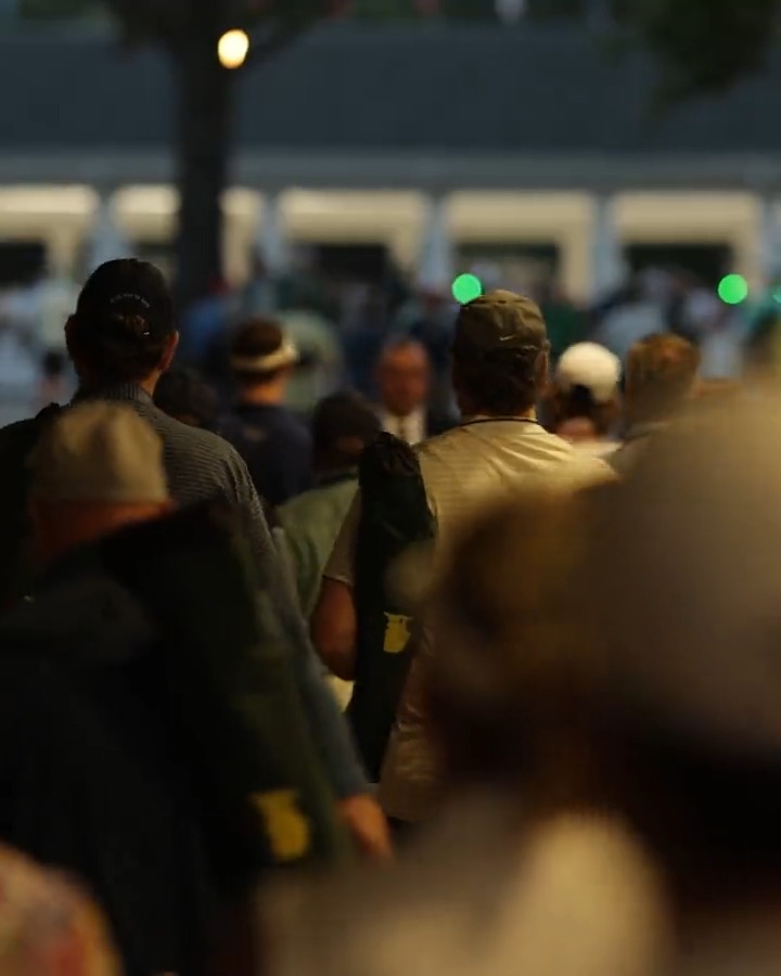 Excitement continues to build. Welcome to Friday at #theMasters
