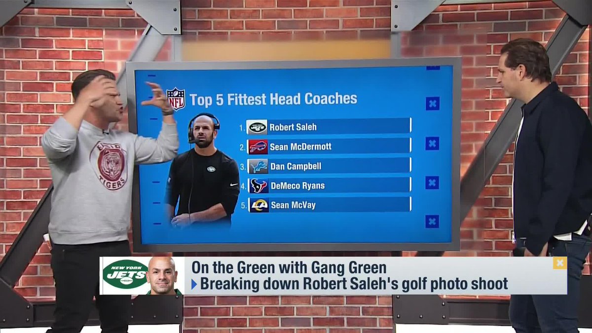 "Our coach can beat up your coach!" - New York Jets fans, probably Here are the Top 5 Fittest Head Coaches 💪💪💪 Kyle Brandt Peter Schrager