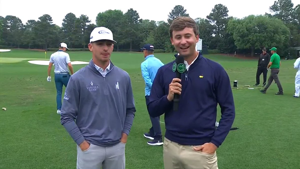 A word from Sam Bennett ahead of his second round. #themasters