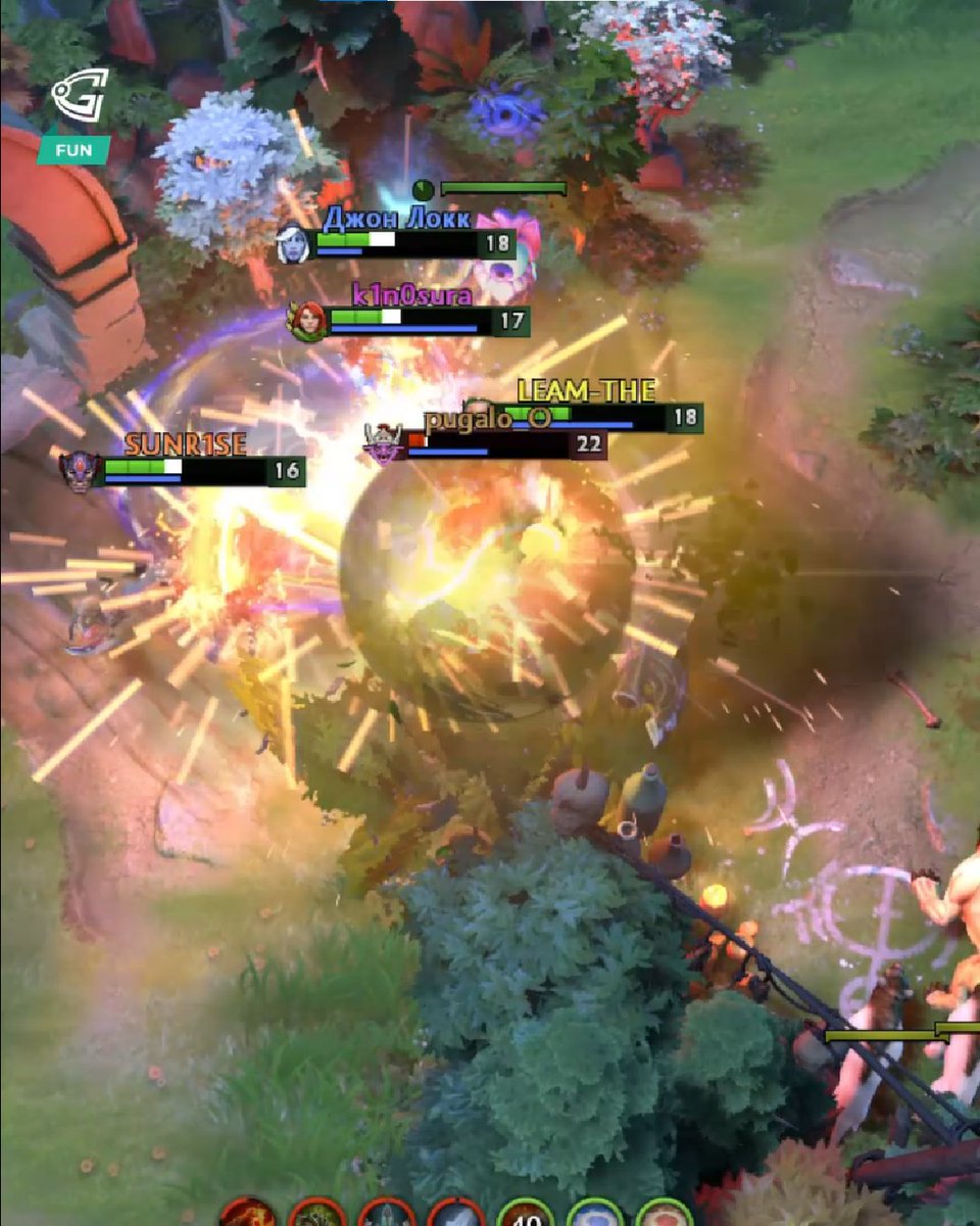 Nice assist from Lion. 🤣 #Dota2