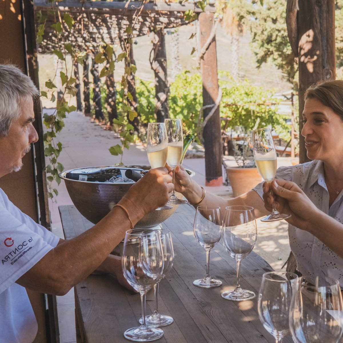 Hugo D'Acosta is known as the "pioneer of Mexican winemaking." Hugo and his son, Lucas D'Acosta, taste wine with Pati Jinich at Casa de Piedra winery in Valle de Guadalupe. #LaFronteraPBS