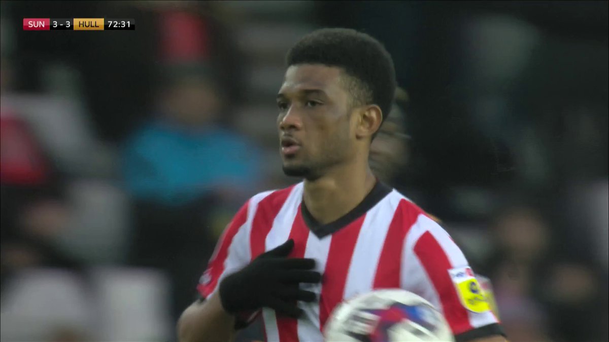 Amad Diallo ๐ซ Sunderland are LEVEL! 3-3!