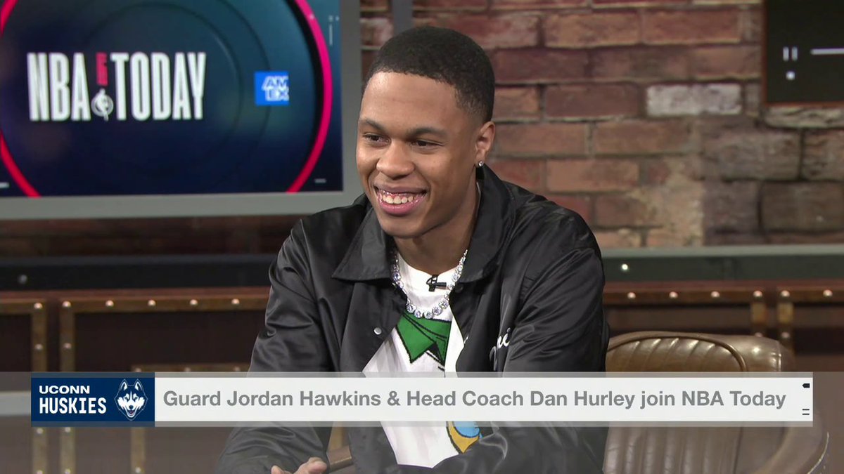 UConn sophomore and National Champion Jordan Hawkins has declared for the 2023 NBA Draft. (via NBA Today)