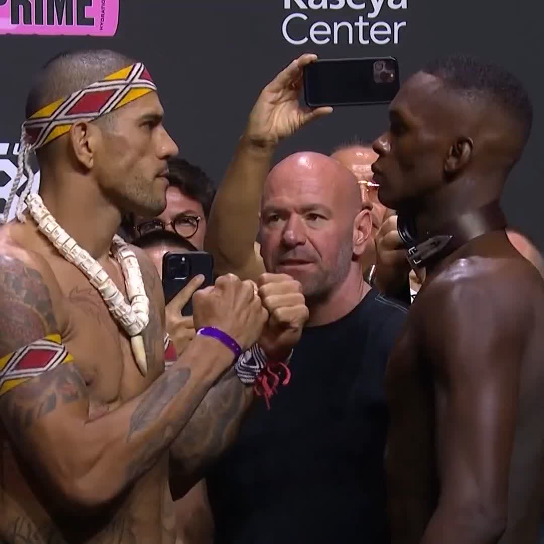 The rivalry continues TOMORROW 🔥 Alex "Poatan" Pereira and @Stylebender meet again for the middleweight title at #UFC287! [ Live on ESPN+ PPV: ]