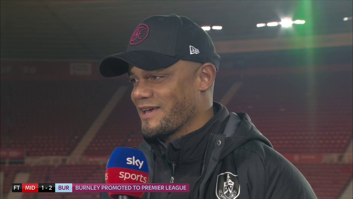 Take your time to listen to this... Burnley boss Vincent Kompany is PURE class! 👏