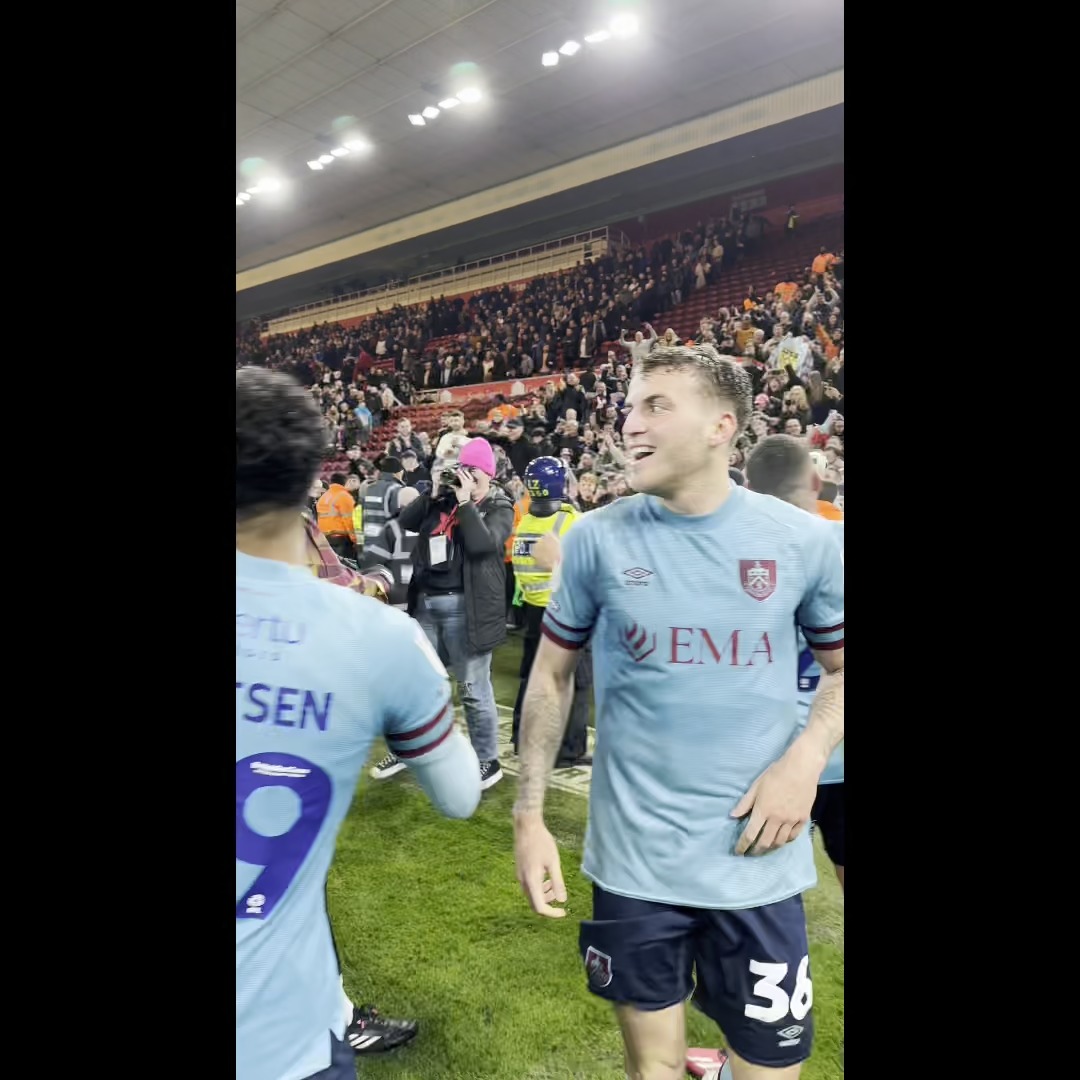 From the final whistle 😍