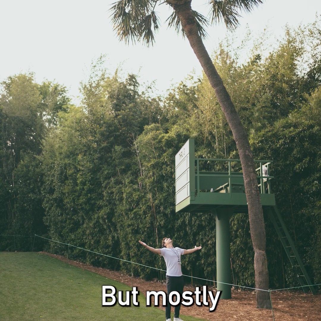 While we’re talking about Augusta National’s trees… There’s one palm tree left at Augusta. For today’s Masters Mystery, here’s that tree’s story: