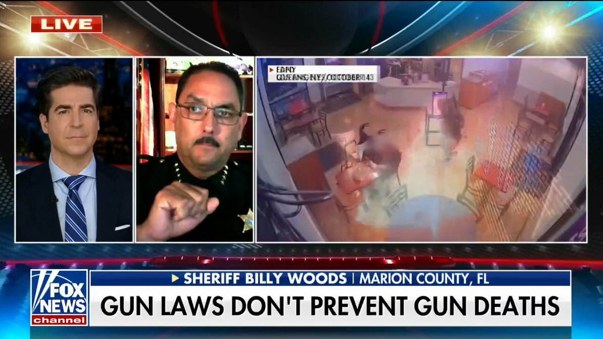 Florida Sheriff Billy Woods: Gun laws don’t prevent shootings. These deaths have nothing to do with guns. We, in law enforcement, have been talking for years about how the system lacks discipline, but no one listens.