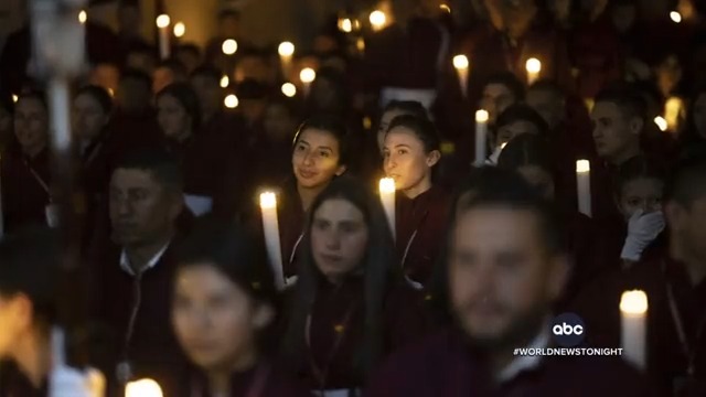 During this week of holiness, Linsey Davis shares photos of those observing Passover, Ramadan and Holy Week and the various traditions being carried out around the world.
