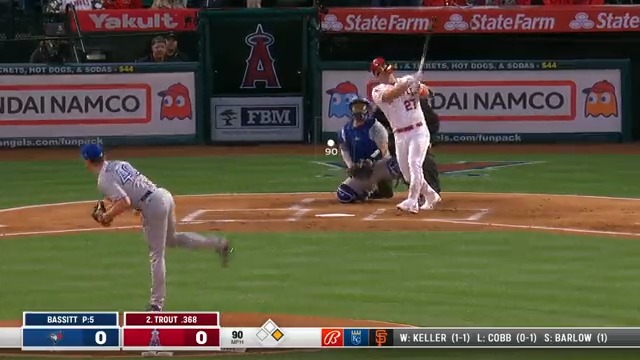 .Mike Trout welcomes you to Opening Night in Anaheim!
