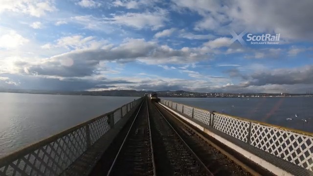 Ever seen the Tay Bridge from a driver's perspective?