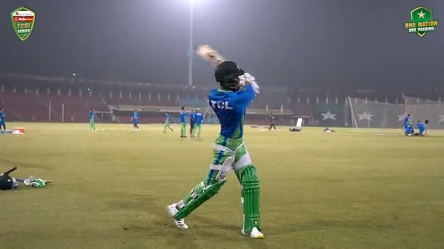 Preparations begin 🔛 🔙 in the groove on the first day of the training camp 🏏 #PAKvNZ | #CricketMubarak