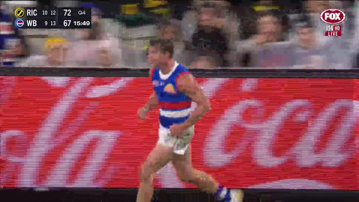 Huge contact from the first quarter. Does Tom Lynch have anything to worry about here? 📺 Watch #AFLTigersDogs LIVE on ch. 504 or stream on Kayo: ✍️ BLOG 🔢 MATCH CENTRE