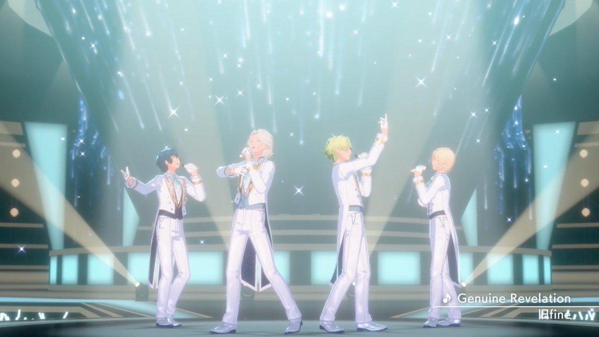 【お知らせ】 4月9日15時に『旧fine』が歌う『Genuine Revelation』をライブ楽曲に追加予定✨ アプリでの登場に先行して『Genuine Revelation』のMVを公開します❗ MVはあんスタチャンネルでも公開していますので是非チェックしてみてください🎶 #あんスタ