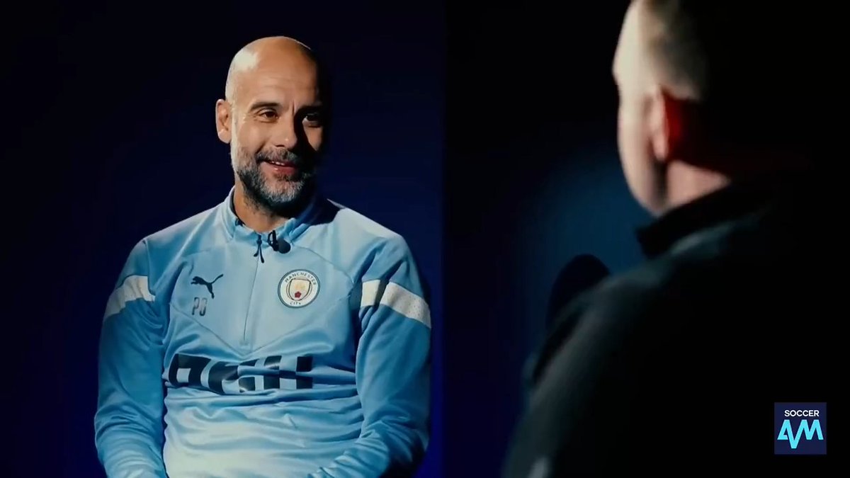 "He's an important player for us" 💪 Pep Guardiola on just how much Jack Grealish has adapted as a player while at Manchester City 👇