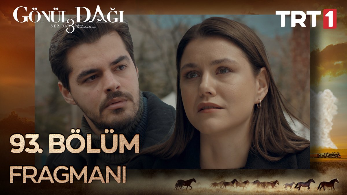 “İçimde karşı koyamadığım bir ses var ve o ses baştan aşağı sensin Taner…” 93. Bölüm Fragmanı 🎬 #GönülDağı yeni bölümüyle cumartesi 20.00’de #TRT1’de! 📺 TRT 1