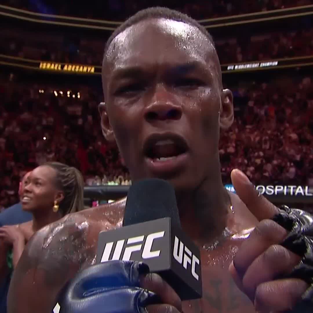 It doesn't get more inspirational than THIS 🙌 Pure joy for @Stylebender #UFC287