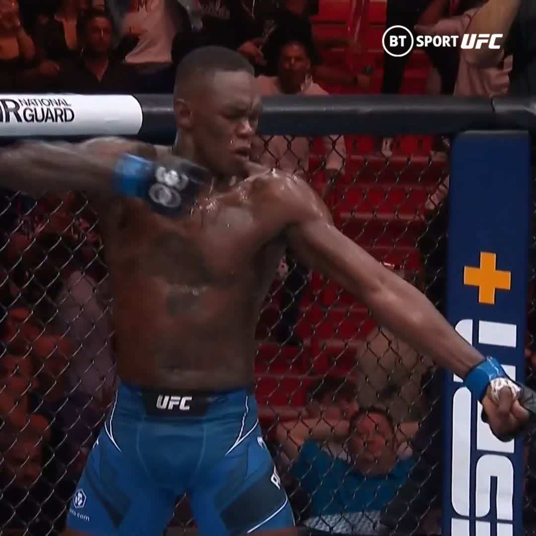 KN😲CKED 😱UT C😵LD! Israel Adesanya finished Alex Pereira!!! #UFC287