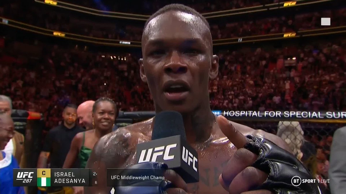 Great post fight interview from THE LAST STYLE BENDER! #UFC287