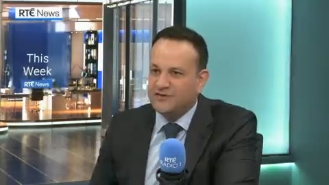 Taoiseach Leo Varadkar has said that he believes that the housing crisis is on the "cusp of changing" with house prices starting to level off or fall |
