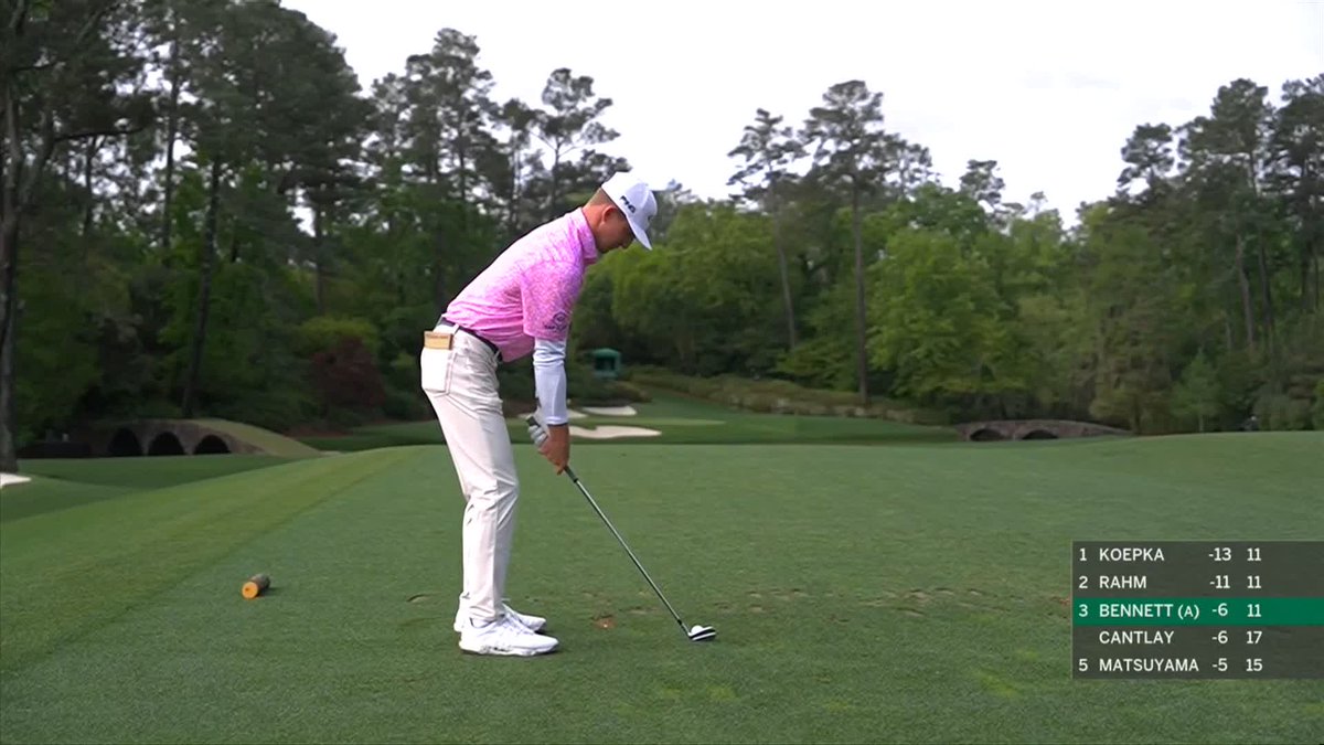 The patrons in Amen Corner approve. #themasters