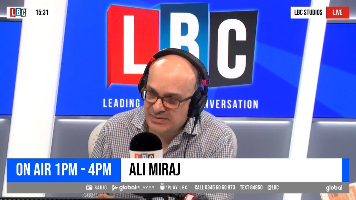 'We should stop apologising for our past.' 'As a black man', this caller argues the slave trade was a 'two-way thing'. Ali Miraj